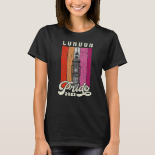 T-shirt Drapeau de la Grande Pride Lesbienne de Londres 20