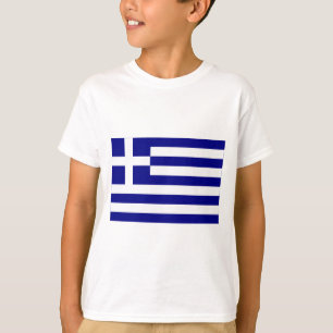 T-shirt Drapeau de la Grèce