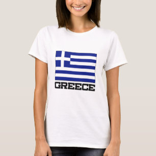 T-shirt Drapeau de la Grèce