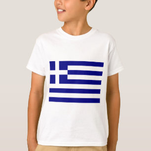 T-shirt Drapeau de la Grèce