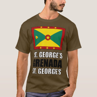T-shirt Drapeau de la Grenade