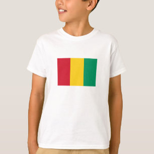 T-shirt Drapeau de la Guinée