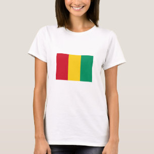 T-shirt Drapeau de la Guinée
