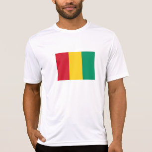 T-shirt Drapeau de la Guinée