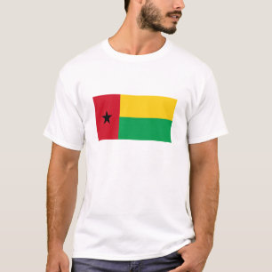 T-shirt Drapeau de la Guinée-Bissau
