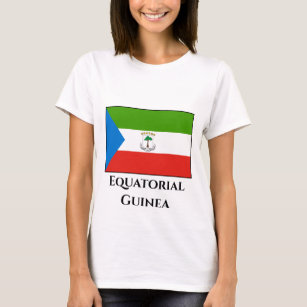 T-shirt Drapeau de la Guinée équatoriale