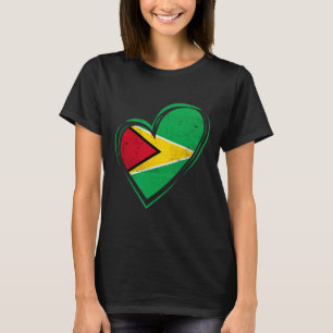 T-shirt Drapeau de la Guyane Guyanais Caraïbes Croisière C