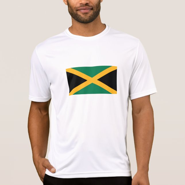 T-shirt Drapeau de la Jamaïque (Devant)