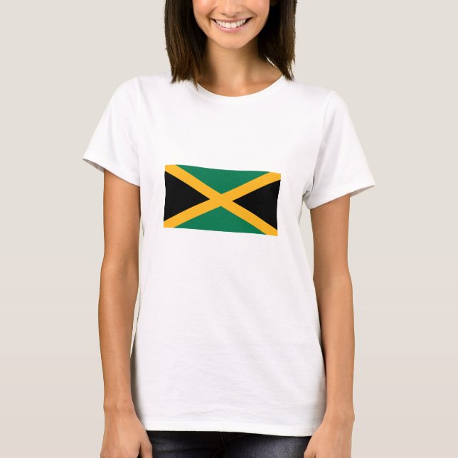 T-shirt Drapeau de la Jamaïque (Devant)
