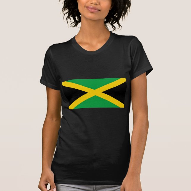 T-shirt Drapeau de la Jamaïque (Devant)
