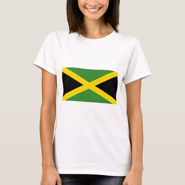 T-shirt Drapeau de la Jamaïque (Devant)