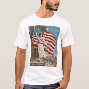 T-shirt Drapeau de la liberté
