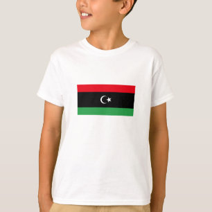 T-shirt Drapeau de la Libye