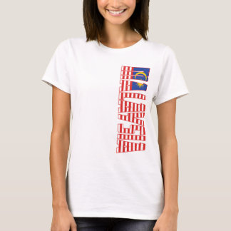 T-shirt Drapeau de la Malaisie