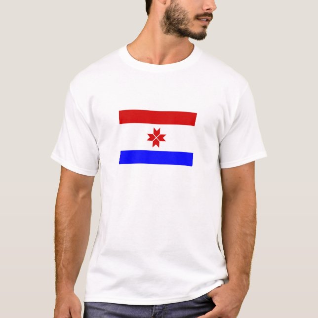 T-shirt Drapeau de la Mordovie (Devant)
