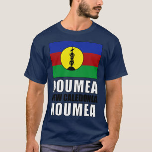 T-shirt Drapeau de la Nouvelle-Calédonie