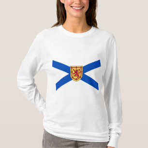 T-shirt Drapeau de la Nouvelle-Écosse (Province canadienne