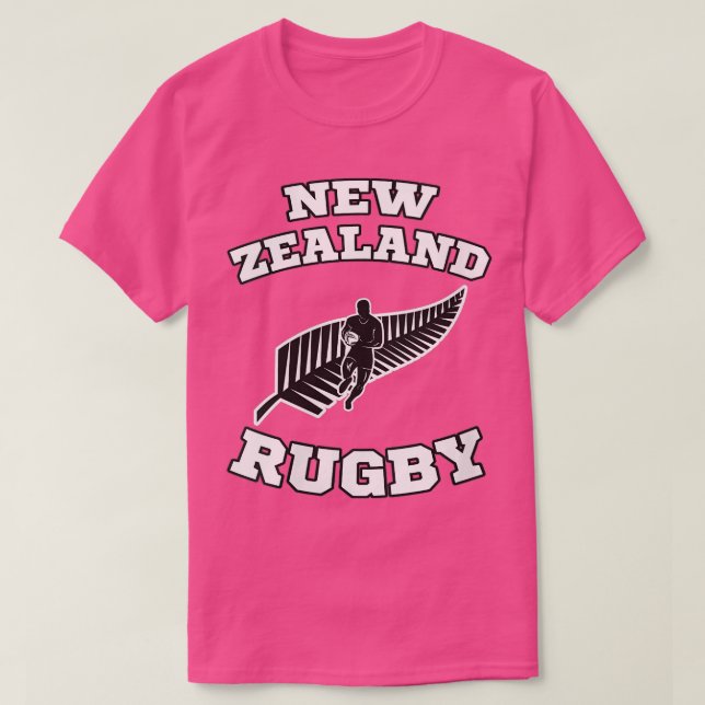 T-shirt Drapeau de la Nouvelle-Zélande des femmes Kiwis Ru (Design devant)