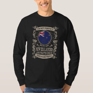 T-shirt Drapeau de la Nouvelle-Zélande Néo-Zélandais fiers