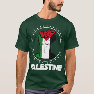 T-shirt Drapeau De La Palestine Fier De La Palestine