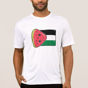 T-shirt Drapeau de la Palestine mignonne avec Palestin san