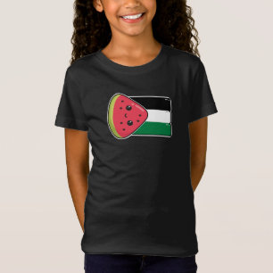 T-Shirt Drapeau de la Palestine mignonne avec Palestin san