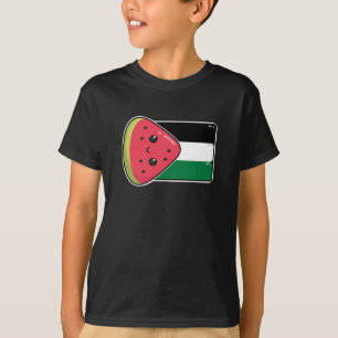 T-shirt Drapeau de la Palestine mignonne avec Palestin san