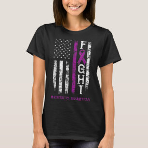 T-shirt Drapeau de la Pancréatite Warrite Us