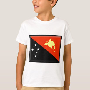 T-shirt Drapeau de la Papouasie-Nouvelle-Guinée