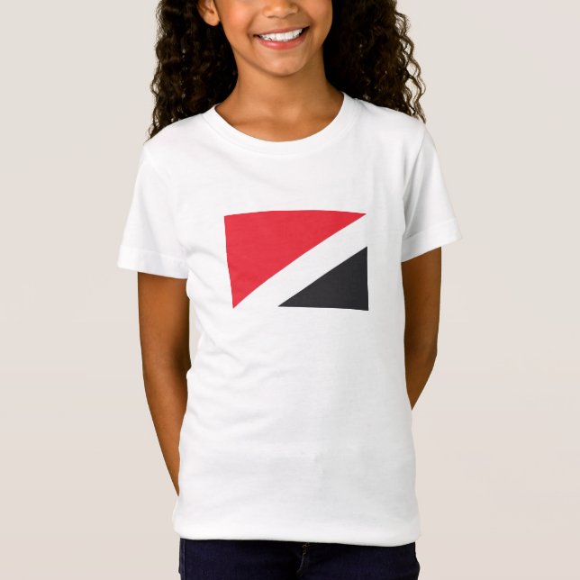 T-Shirt Drapeau de la Principauté de Sealand (Devant)