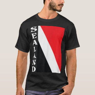 T-shirt Drapeau de la Principauté de Sealand 
