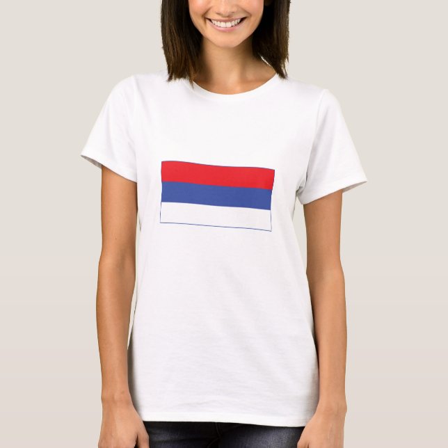 T-shirt Drapeau de la Republika Srpska (Devant)