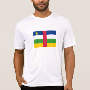 T-shirt Drapeau de la République centrafricaine