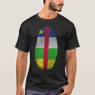 T-shirt Drapeau de la République centrafricaine