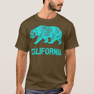 T-shirt Drapeau de la République de Californie Ours déprim