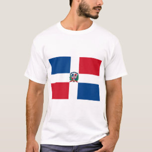 T-shirt Drapeau de la République Dominicaine
