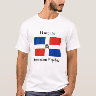 T-shirt Drapeau de la République Dominicaine