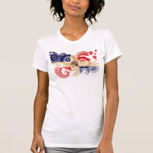 T-shirt Drapeau de la République Dominicaine