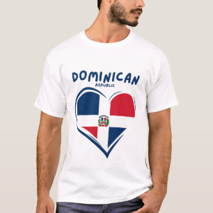 T-shirt Drapeau de la République dominicaine
