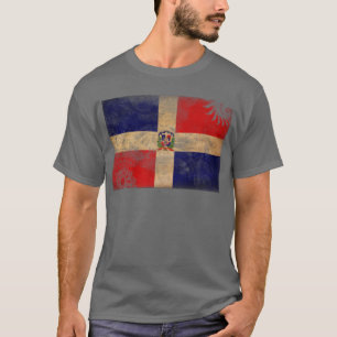 T-shirt Drapeau de la République Dominicaine