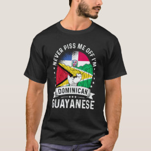 T-shirt Drapeau de la République dominicaine Guayanais Cul
