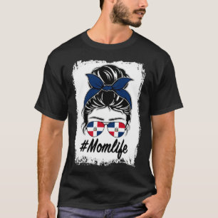 T-shirt Drapeau de la République dominicaine Maman dominic