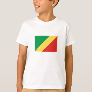 T-shirt Drapeau de la République du Congo
