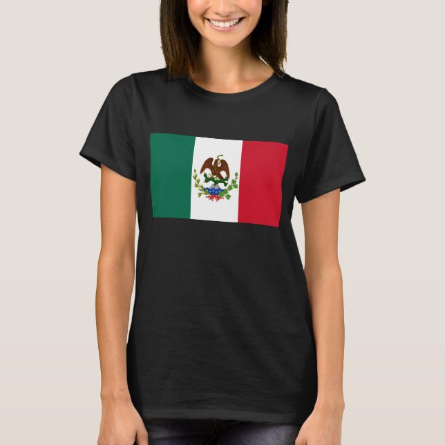 T-shirt Drapeau de la République mexicaine : 1824-1835, Pè (Devant)