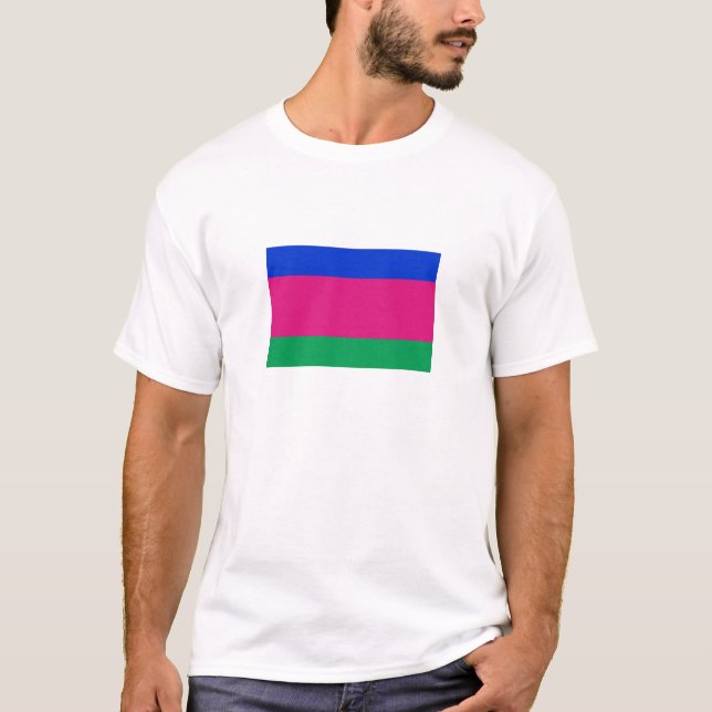 T-shirt Drapeau de la République populaire de Kouban (Devant)