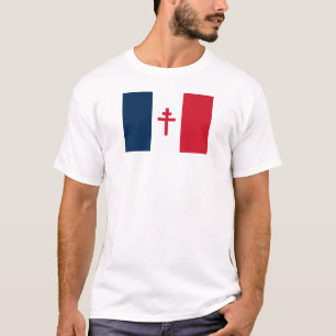 T-shirt drapeau de la résistance française