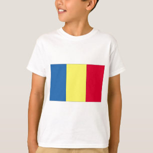 T-shirt Drapeau de la Roumanie