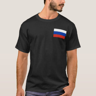 T-shirt Drapeau de la Russie