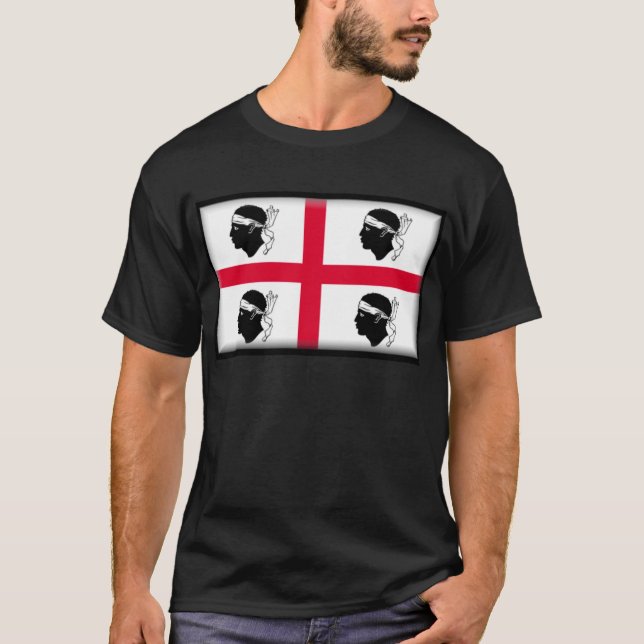 T-shirt Drapeau de la Sardaigne (Devant)
