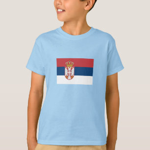 T-shirt Drapeau de la Serbie